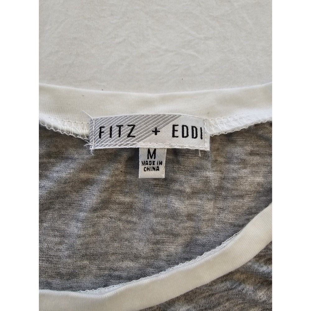Fitz + Eddie Varsity League Athletic Los Angeles Dept 1982 Tee Size‎ M - Picture 2 of 5